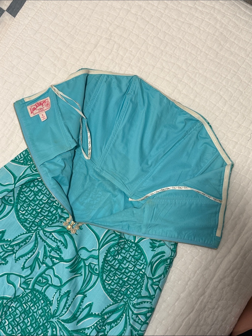 Lilly Pulitzer Toucan Tango strapless dress size 8 - Picture 7 of 8